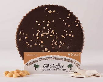 CB Giant Toasted Coconut Dark PB Cup 5.5oz