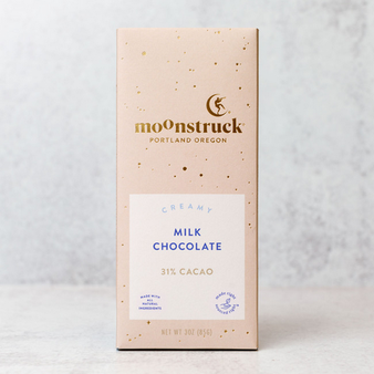 Moonstruck Creamy Milk Chocolate Bar 3oz