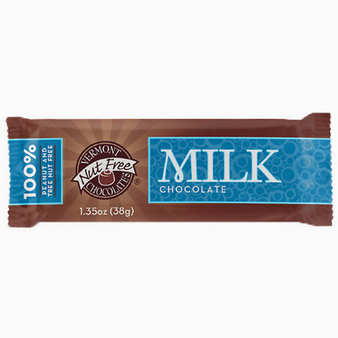 Vermont Nut Free Milk Chocolate Bar 1.35oz