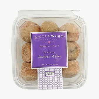Bisousweet Blueberry Doughnut Muffins 9oz