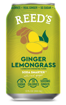 Reeds Ginger Lemongrass Soda 12oz