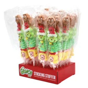 The Grinch Marshmallow Kabobs 4.4oz each