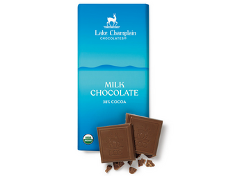 LCC Milk 38% Chocolate Bar 3oz
