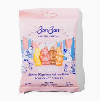 BonBon Moomin Sour Gummies 4.1oz