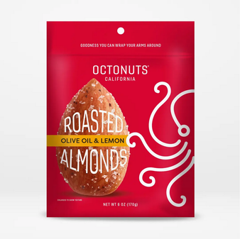 Octonuts Roasted Almonds Olive Oil & Lemon 6oz