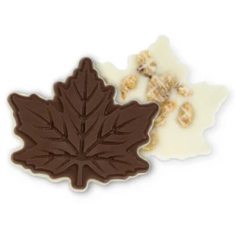 SAVOR Maple Leaf White/Milk Bark 4pc 3.5oz