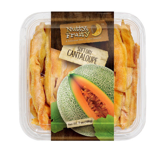 Nutty Fruity Cantaloupe Soft Dried 7oz