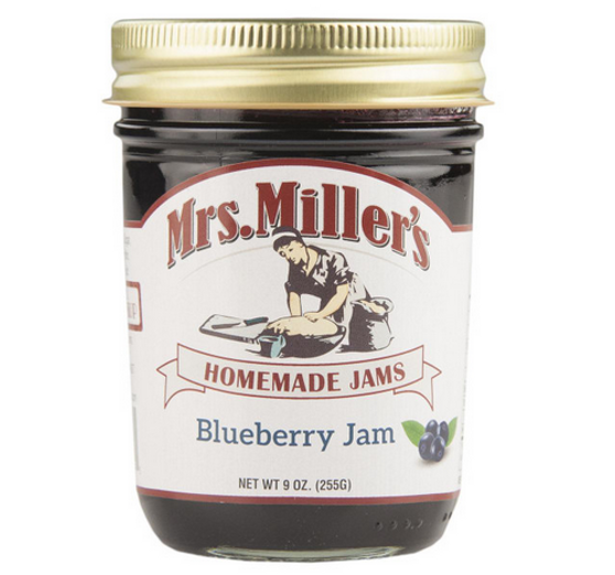Mrs Millers Blueberry Jam 9oz