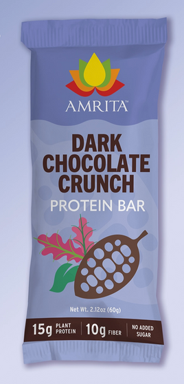 Amrita Bar Dark Chocolate Crunch 2.12 oz