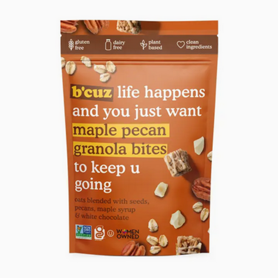 Bcuz Maple Pecan Bites 3oz