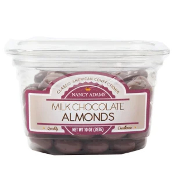 Nancy Adams Milk Choc Almonds 10oz