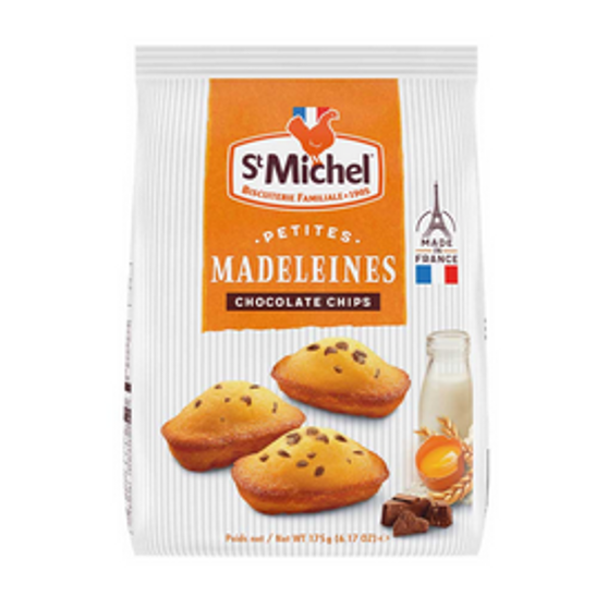 St Michel Madeleines Petite Sponge Cakes Choc Chip 6.17oz SALE
