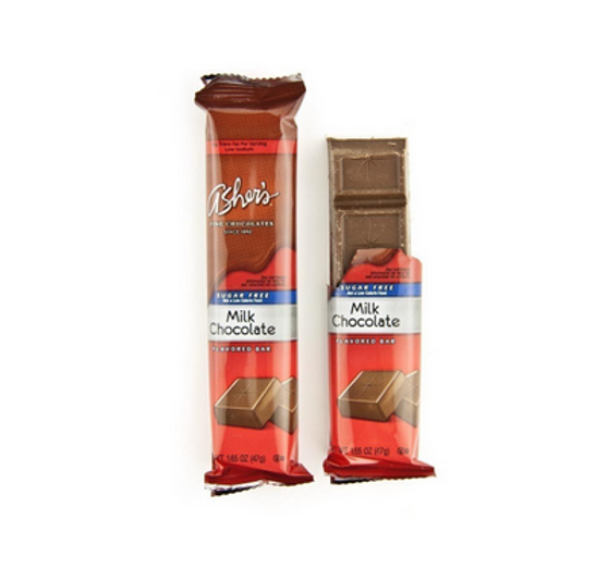 Asher’s Sugar Free Milk Chocolate Bar 1.62oz
