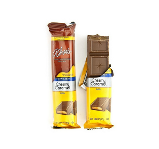 Asher’s Sugar Free Creamy Caramel Bar 1.62oz