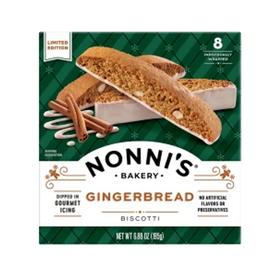 Nonni Gingerbread Biscotti 6.88oz