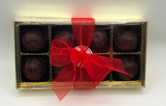 SAVOR Milk Cherry Bomb Truffles Gift Box 8pc 11oz Large/Small 15pc
