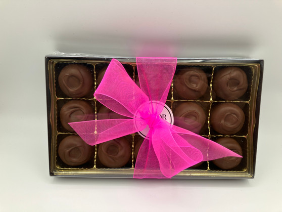 SAVOR Milk Chocolate Velvet Truffles Gift Box 15pc 11.5oz Small