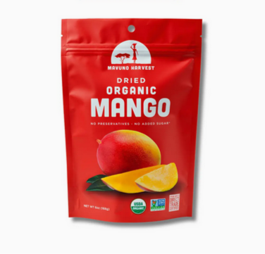 Mavuno Organic Dried Mango 6oz