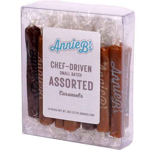 Annie B's Assorted Caramels 16pc 8oz box