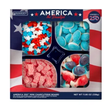 America 250 Gummy & Candy Charcuterie Board 11.95oz