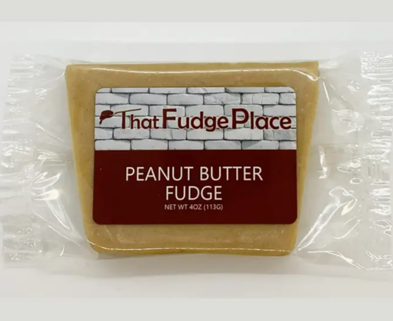 That Fudge Place Peanut Butter 4oz Slice