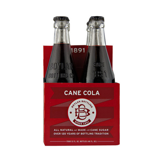 Boylan Cane Sugar Soda 12oz 4pk
