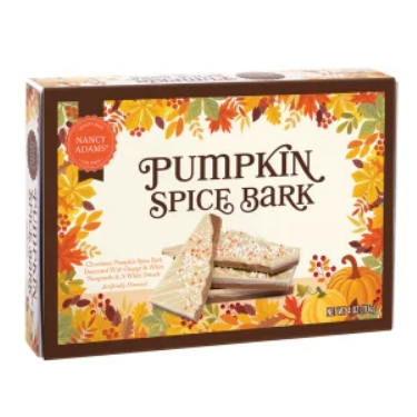 Nancy Adams Pumpkin Spice Bark 4oz box