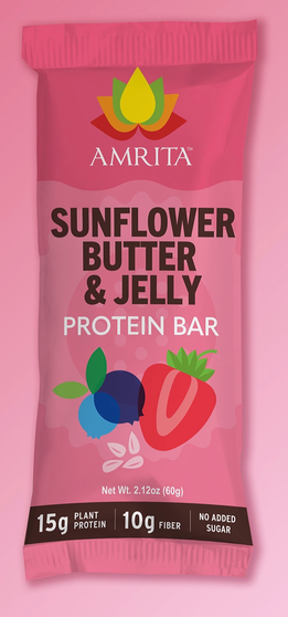 Amrita Bar Sunflower Butter & Jelly 2.12 oz