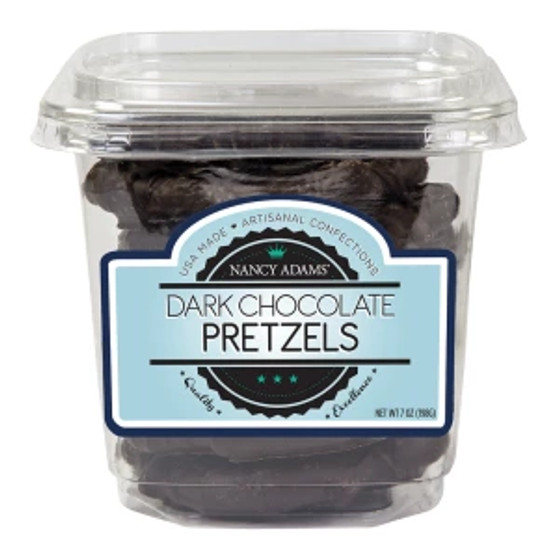 Nancy Adams Dark Choc Jumbo Pretzels 7 oz