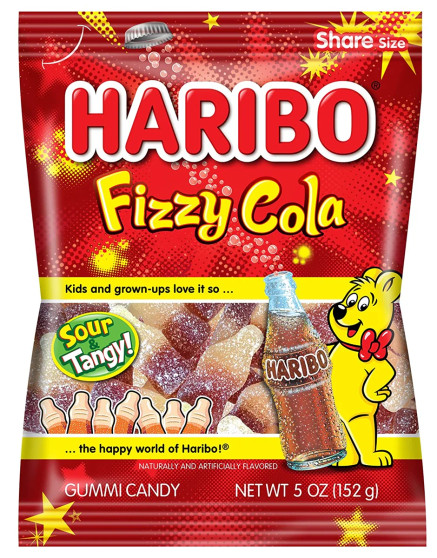 Haribo Fizzy Cola 5oz
