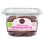 NANCY ADAMS MILK CHOCOLATE STRAWBERRY CRÈME FILLED STRAWBERRIES 9.3oz tub
