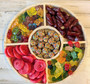 SAVOR Candy Assortment Circle Wood Tray 2.5lb