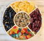 SAVOR Candy Assortment Circle Wood Tray 2.5lb