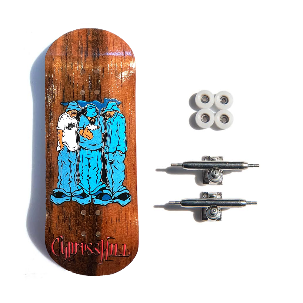 LC BOARDS X CYPRESS HILL 98X34 COMPLETE BLUNTED GRAPHIC FOAM GRIP TAPE