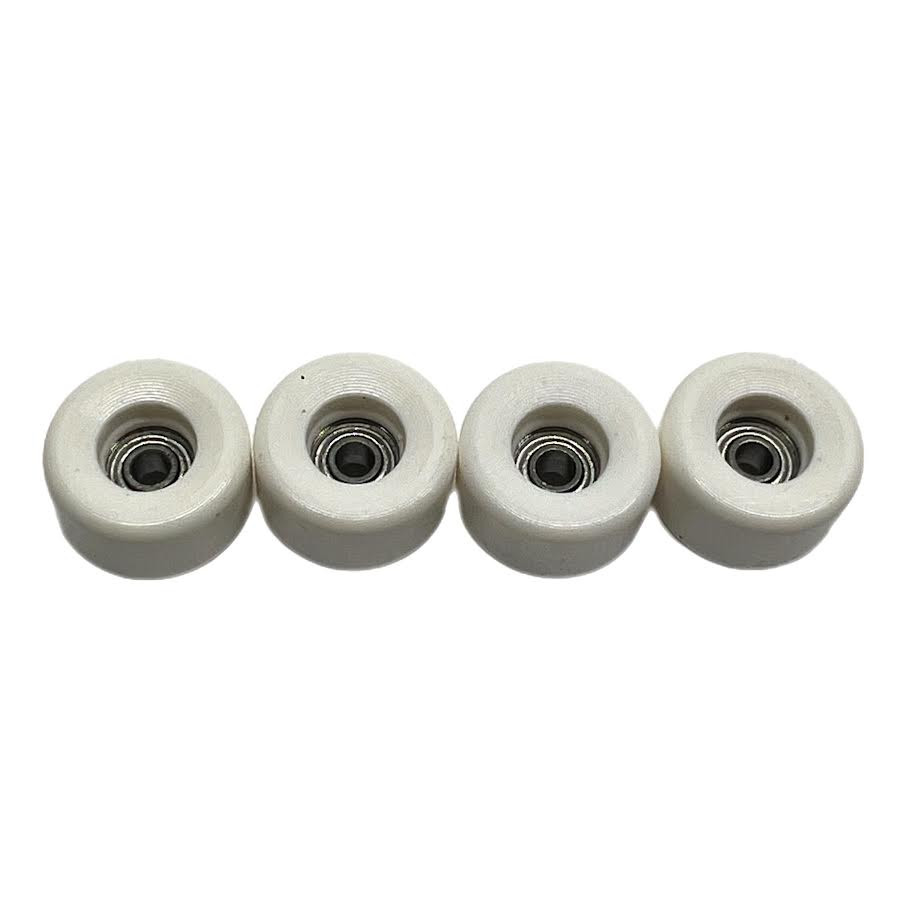KRRD BE LUGA 65 LTD フォイルボード LC BOARDS FINGERBOARD 65D URETHANE BOWL SHAPED WHEELS WHITE 2.0