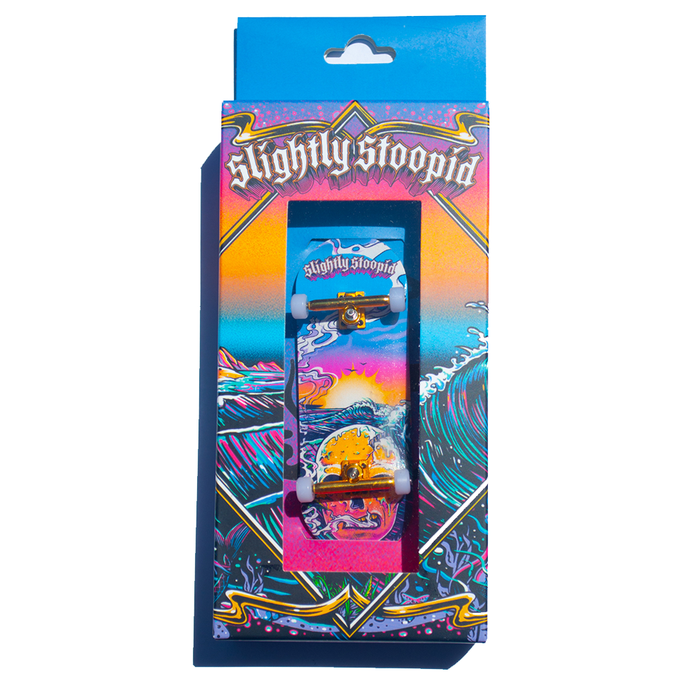 LC BOARDS X SLIGHTLY STOOPID 98X34 SUMMER TOUR FINGERBOARD COMPLETE