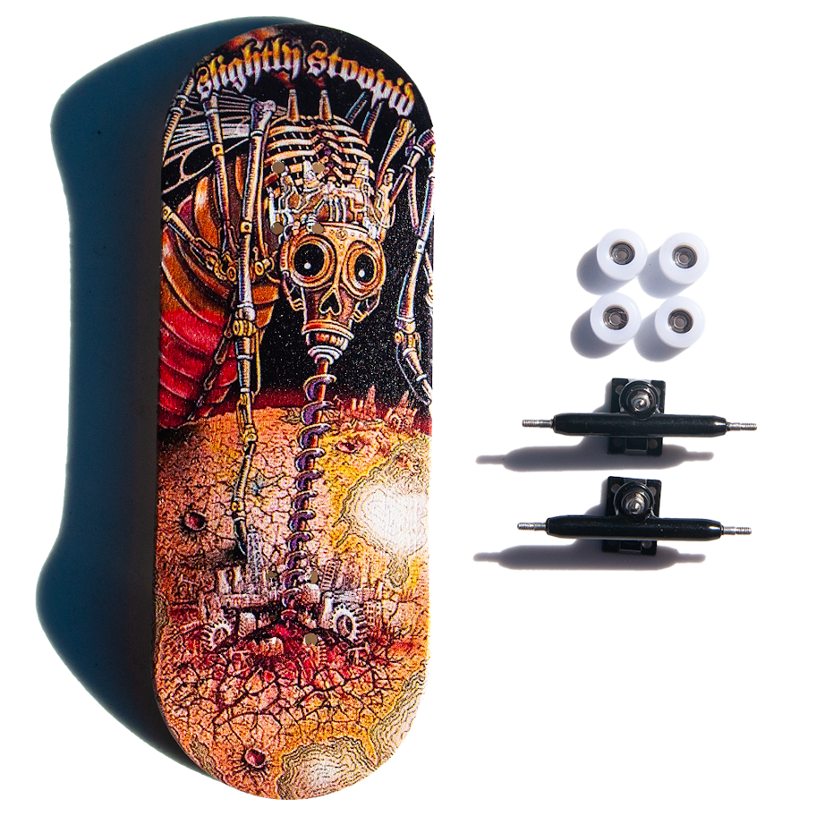LC BOARDS X SLIGHTLY STOOPID 98X34 TOP OF THE WORLD FINGERBOARD