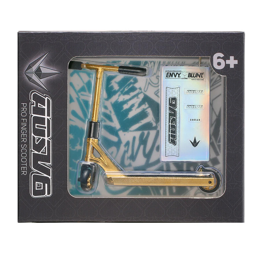 指スケ ENVY AOSV6 PRO FINGER SCOOTER GOLD Envy Scooters Finger Scooter AOSV6- Gold
