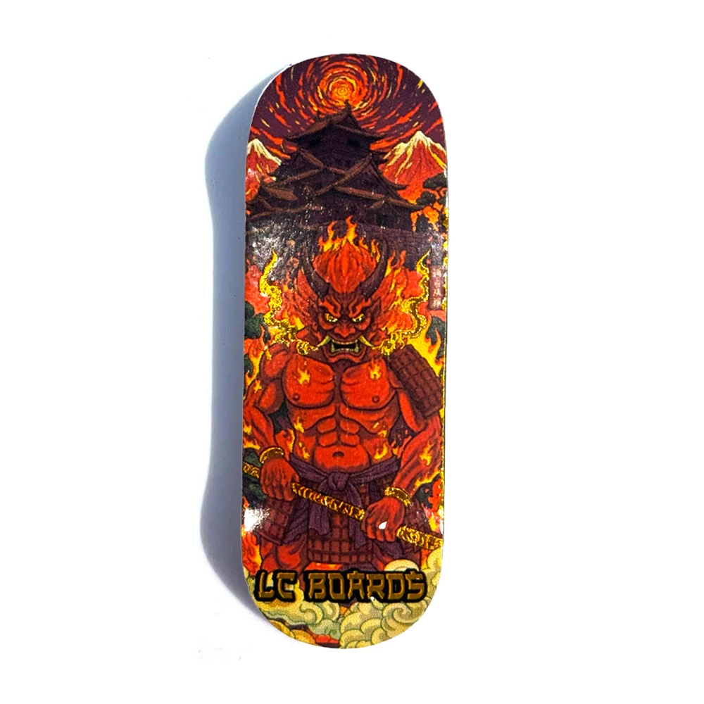 LC BOARDS FINGERBOARDS 96X32 SAMURAI DELUXE DECK WITH GRIPTAPE