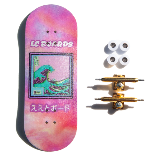 LC BOARDS 98X34 COMPLETE WAVE GRAPHIC FOAM GRIP TAPE