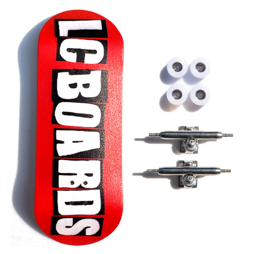 LC BOARDS FINGERBOARD 98X34 COMPLETE FAKER GRAPHIC WITH FOAM GRIP TAPE