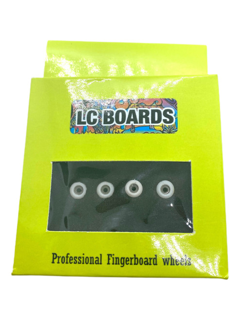 LC BOARDS URETHANE MINI WHEELS WHITE
