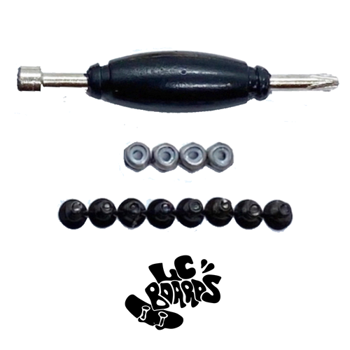 LC BOARDS UNIVERSAL FINGERBOARD HARDWARE KIT