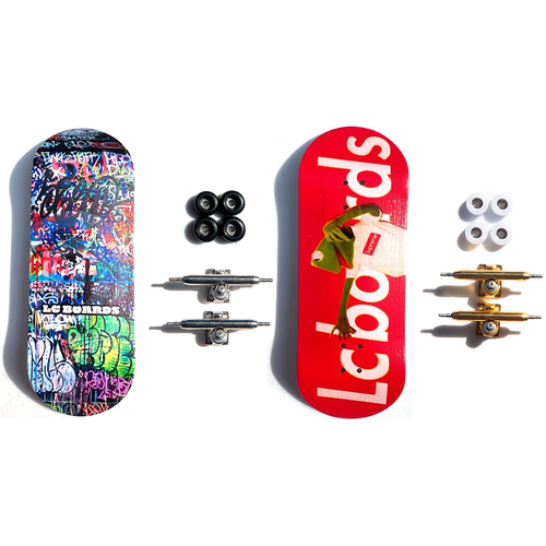 LC BOARDS FINGERBOARD LOT OF 2 COMPLETES