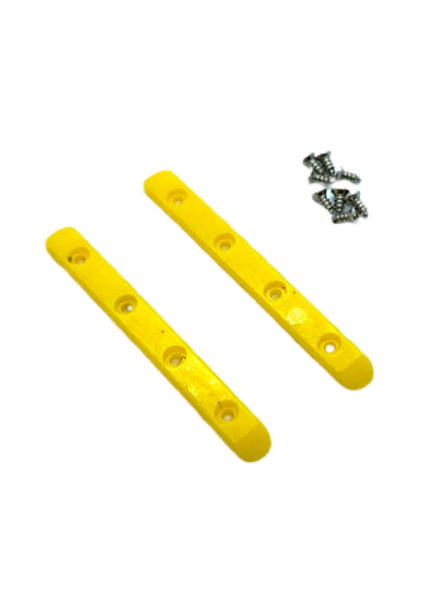 LC BOARDS BOARD RAILS WITH HARDWARE YELLOW