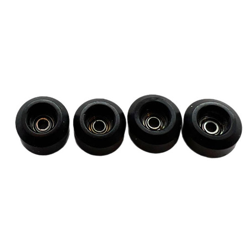 LC BOARDS FINGERBOARD URETHANE STREET WHEELS BLACK