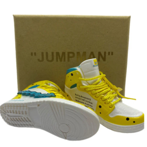 LC BOARDS FINGER SHOES YELLOW JUMPMAN JORDANS SPONGEBOB