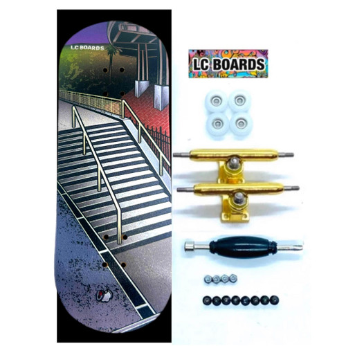 LC BOARDS FINGERBOARD 98X34 COMPLETE HOLLYWOOD HIGH STREET SPOT COLLECTION 1/5