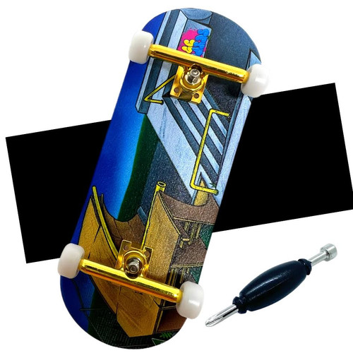 LC BOARDS 98X34 COMPLETE URBAN GRAPHIC FOAM GRIP TAPE