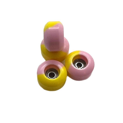 LC BOARDS FINGERBOARD 65D URETHANE STREET WHEELS STARBURST